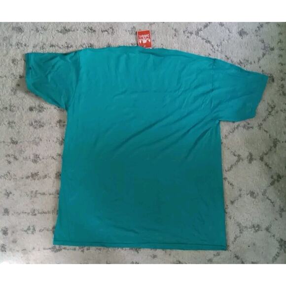 CAMCO LIFE IS BETTER AT THE CAMPSITE TEAL T-SHIRT LARGE New - Picture 8 of 8